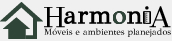 Logo Harmonia Móveis e ambientes planejados